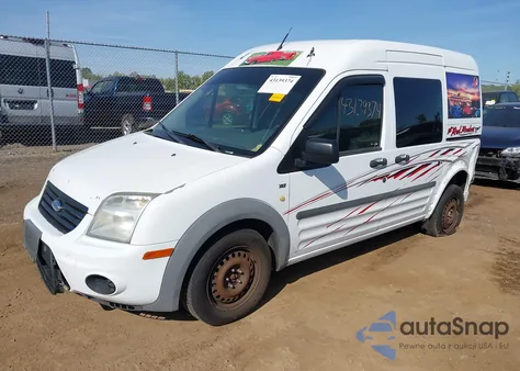 2013 Ford Transit Connect Xlt из США, поврежденный, VIN NM0LS6BN8DT146523